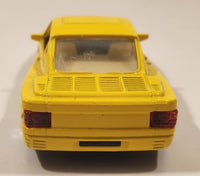 Sunnyside Superior SS 912 Porsche 969 Yellow Pullback 1:38 Scale Die Cast Toy Car Vehicle Made in China