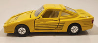 Sunnyside Superior SS 912 Porsche 969 Yellow Pullback 1:38 Scale Die Cast Toy Car Vehicle Made in China