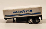 1989 Road Champs Micro Good Year Tires Semi Trailer White Die Cast Toy Vehicle