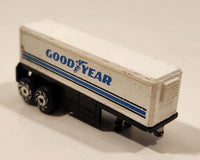 1989 Road Champs Micro Good Year Tires Semi Trailer White Die Cast Toy Vehicle