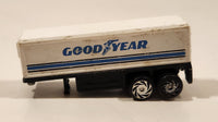 1989 Road Champs Micro Good Year Tires Semi Trailer White Die Cast Toy Vehicle