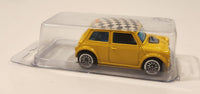 2000 Hot Wheels First Editions Mini Cooper Yellow with Checkered Roof Die Cast Toy Car Vehicle