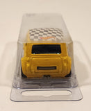 2000 Hot Wheels First Editions Mini Cooper Yellow with Checkered Roof Die Cast Toy Car Vehicle