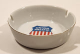 Vintage Union Pacific Railroad White Porcelain Ashtray