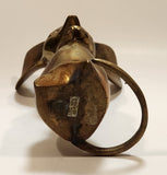 Mouse 5 1/2" Tall Brass Metal Figurine Made in Korea