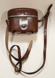 Vintage Braun Nuremburg Paxette Electromatic 40mm Rangefinder Film Camera in Brown Leather Case