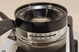Vintage Canon Canonet QL19 45mm Rangefinder Film Camera with Leather Holder and Grey Diamond Pouch