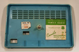 Vintage 1960s Transistorized Eight-Transistor Candle Green Bakelite AM Radio Made in Japan