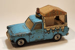 Vintage Corgi Toys Walls Ice Cream Van on Ford Thames Blue Die Cast Toy Car Vehicle Made in Gt Britain