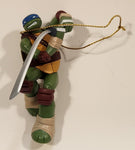 2013 Carlton Heirloom Viacom TMNT Teenage Mutant Ninja Turtles Donatello 4" Tall PVC Christmas Tree Hanging Ornament