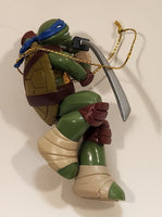 2013 Carlton Heirloom Viacom TMNT Teenage Mutant Ninja Turtles Donatello 4" Tall PVC Christmas Tree Hanging Ornament