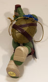 2013 Carlton Heirloom Viacom TMNT Teenage Mutant Ninja Turtles Donatello 4" Tall PVC Christmas Tree Hanging Ornament