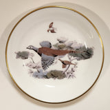 Vintage Royal Worcester Flying Pheasant Birds 3 7/8" Fine Bone China Trinket Dish Made in England