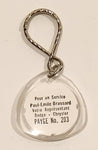 Pour un Service Paul-Emile Brassard Votre Respresentant Dodge Chrysler Payge No. 203 Acrylic Fob Keychain Ring