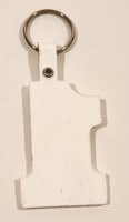 You're Number 1 With Us Regent Vending & Amusements Ottawa Ontario Payge No. 691 White Rubber Fob Keychain Ring