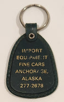 Import Equipment Fine Cars Anchorage Alaska A Satisfied Customer Is Our Best Salesman Dark Green Plastic Fob Keychain Ring