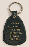 Import Equipment Fine Cars Anchorage Alaska A Satisfied Customer Is Our Best Salesman Dark Green Plastic Fob Keychain Ring
