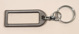 Day & Ross Canada BRB-44 Grey Plastic ID Tag Fob Keychain Ring
