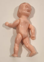 Rare Vintage Late 1950s Reliable Toys Sleepy Eyes Baby Boy 4 1/2" Hard Plastic Toy Doll