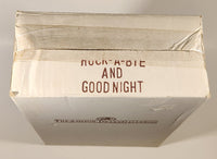 Ashton Drake Rock-A-Bye And Good Night 10" Tall Porcelain Doll on Rocking Horse New Condition in Box #92301
