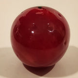 Vintage Art Glass Fruit Strawberry 2 3/4" Tall Ornament
