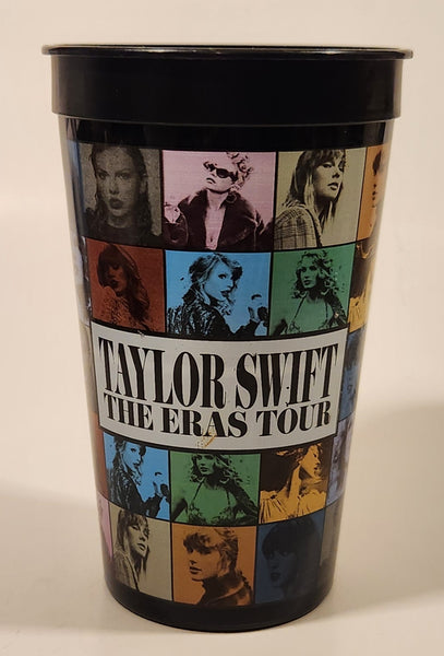 Taylor Swift AMC Movie The Eras Tour 6 1/2" Tall Black Plastic Cup