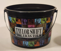 Taylor Swift AMC Movie The Eras Tour 8" Tall Black Plastic Popcorn Pail Bucket