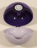 Nintendo Pokemon Pop Action Master Ball Pokeball Purple and White with The Letter M Plastic Toy Ball