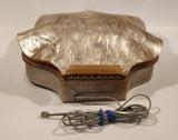 Rare Vintage 1970s TeleConcepts Pearl Oyster Clamshell Shaped Rotary Telephone
