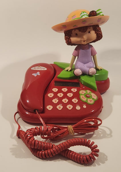 2005 Those Characters From Cleveland Strawberry Shortcake with Light Up Rose While Ringing Telephone with Call Display Model SS211