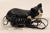 Vintage Meowing Black And White Cat Telephone Phone Model HAC CT-668