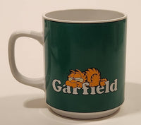 Vintage 1978 Enesco United Features Syndicate Jim Davis Garfield Birthdays Are Like Dogs... 3 1/4" Tall Ceramic Mug Cup