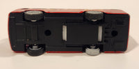 Go Bros Deluxe Bus K18835 Red Pull Back Die Cast Toy Car Vehicle Missing One Tire