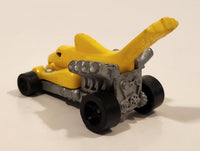 1994 McDonald's Hot Wheels Bold Eagle Yellow Die Cast Toy Car Vehicle
