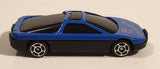 Unknown Brand Super Police Cop Blue Die Cast Toy Car Vehicle