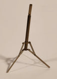 Vintage Adjustable Hinged Brass Sheet Music Stand Dollhouse Sized Miniature Toy Base and Shaft Only