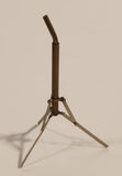 Vintage Adjustable Hinged Brass Sheet Music Stand Dollhouse Sized Miniature Toy Base and Shaft Only