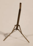 Vintage Adjustable Hinged Brass Sheet Music Stand Dollhouse Sized Miniature Toy Base and Shaft Only
