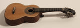Vintage Highly Detailed Acoustic Guitar Dollhouse Sized Miniature Toy with Box