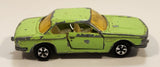 Vintage Majorette No. 235 BMW 3.0 CSi Green 1/60 Scale Die Cast Toy Car Vehicle with Opening Doors