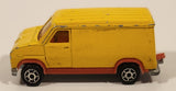 Vintage Majorette No. 279 / 234 Fourgon Van Yellow Red 1/65 Scale Die Cast Toy Car Vehicle