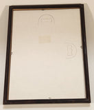 Vintage Newton And Ridley Best Bitter Beer Coronation St. Rovers Return Inn 6 5/8" x 8 5/8" Wood Framed Pub Mirror