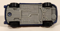 2011 Hot Wheels Wall Tracks Ford Escort Rally #71 Metallic Blue Die Cast Toy Car Vehicle
