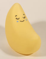Glow Kids Yellow Moon Shaped Plastic Desk Night Light