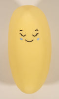 Glow Kids Yellow Moon Shaped Plastic Desk Night Light
