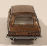 Vintage Polistil Renault 16 TS Brown Die Cast Toy Car Vehicle