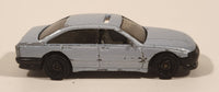 2000 Hot Wheels Police Cruiser Blue Grey Die Cast Toy Emergency Response Cop Vehicle