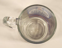 1990s Edmonton Oilers NHL Ice Hockey Team 5 1/2" Tall Glass Beer Mug Cup