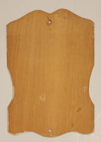 Vintage 1970s 1980s Member Alcoholics Unanimous There's One In Every Bar Horse's Ass 9" x 13" Wood Wall Art Sign
