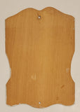 Vintage 1970s 1980s Member Alcoholics Unanimous There's One In Every Bar Horse's Ass 9" x 13" Wood Wall Art Sign